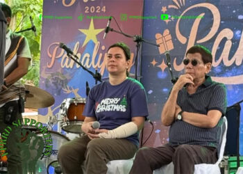 杜特地父女向五萬市民贈送聖誕禮物