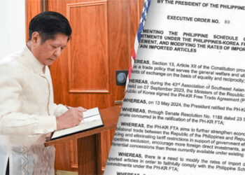 菲實施菲韓自由貿易協定關稅表