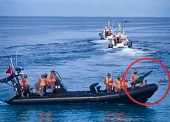 中國武裝船隻淺灘活動　菲軍監測