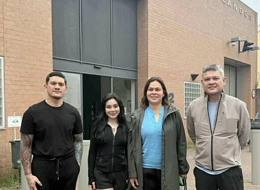 杜特地兄妹海牙探望被拘父親