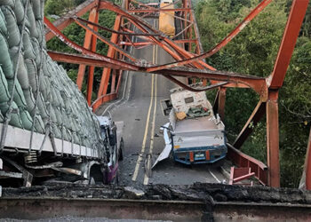 卡加延省皮加坦橋崩塌