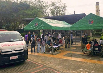 碧瑤地震　46人住院