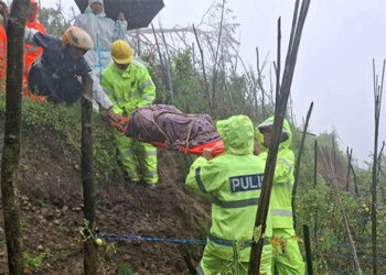 科迪勒拉山體滑坡　16人死亡