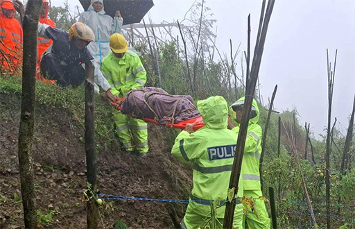 科迪勒拉山體滑坡 16人死亡