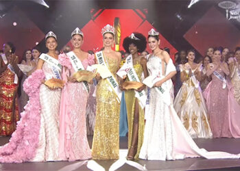 米爾娜獲2025國際小姐第四名