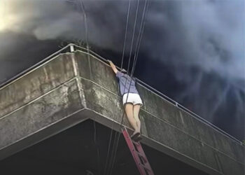 女子火中勇救兩犬 視頻瘋傳