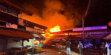 市場火災　政府損失1810萬比索