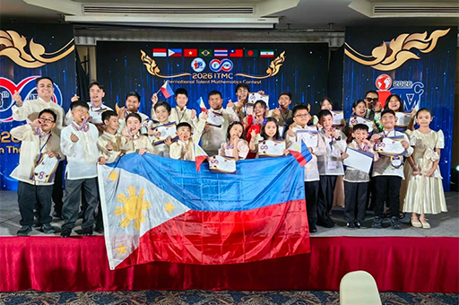 泰國數學競賽　菲夺31項大獎