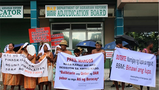 阿蒂族原住民敦促政府歸還土地