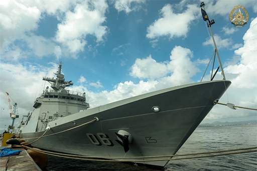 中國軍艦用火控雷達鎖定菲護衛艦