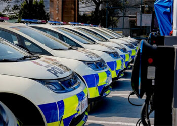 綠色轉型　警方配備電動巡邏車