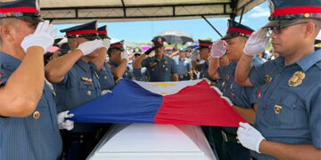 緝毒殉職　加爾維斯警長入土為安