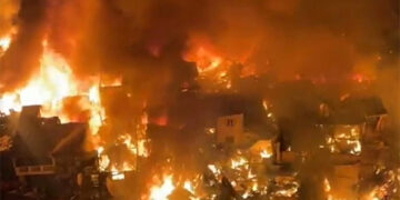 馬尼拉聖克魯斯區發生四級火災