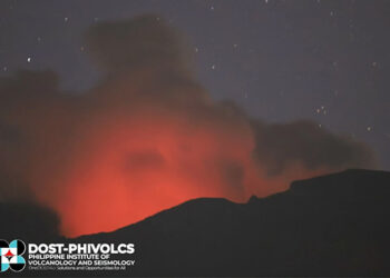 坎拉翁火山預示岩漿活動加劇