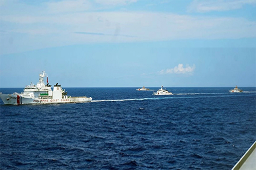 菲美在西菲律賓海舉行聯合軍演