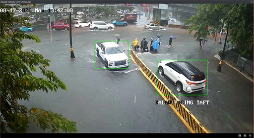 馬尼拉大暴雨　多條道路被淹