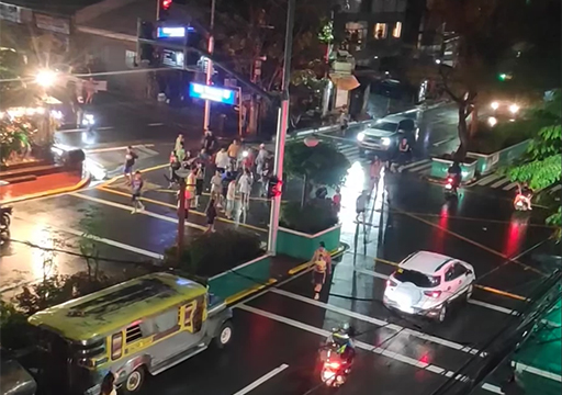 未成年人街頭鬧事　警方調查
